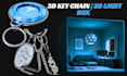 design 3d lightboxes, keychains, and coasters with custom 3mf files for printing