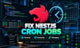 fix nestjs cron jobs and timezone issues
