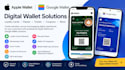 develop apple wallet and google wallet loyalty cards qr passes digital wallets