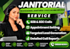 janitorial cleaning cold calling, lead generation, real estate cold calling