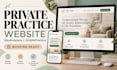 build a squarespace private practice website with simplepractice booking