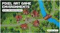 create 8bit 16bit 2d pixel art top down tileset tilemap rpg game scene asset