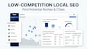 find low competition local seo niches