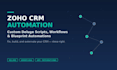 build and automate your zoho CRM with custom deluge scripts