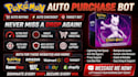 build auto checkout bot, pokemon bot, auto purchase bot, target bot amazon bot