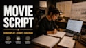 write a professional movie script, screenplay, or film script