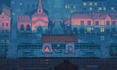 do pixel landscape animation scene environment art tilemap wallpaper background