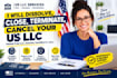 dissolve, close , terminate, cancel your US llc