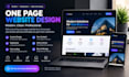 design onepage io website