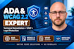 provide expert ada compliance, wcag 2 2 remediation, technical fixes and vpat