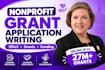 do grant application writing for nonprofit grant funding