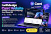 design carrd website redesign card, carrd landing page, carrd website seo