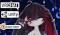 create nsfw vrchat avatars, vrc character models, avatar rigging, unity setup