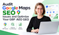 audit google maps SEO issues and optimize your gbp  aeo geo