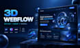 build interactive 3d webflow website, spline animation, webgl, nextjs and gsap