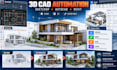 develop custom sketchup plugin autocad addin revit API and 3d automation