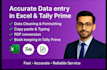 do tally prime bookkeeping and accounting data entry