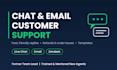 be your ecommerce and food delivery chat and email support agent