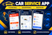 develop car towing app, vehicle shipping app, car repair and maintenance app