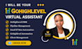 be your gohighlevel virtual assistant gohighlevel expert ghl va gohighlevel saas