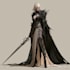 fantasy character art and concept design and illustration