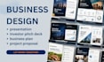 create business plan strategy presentation investor pitch deck project proposal
