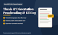 proofread and edit your dissertation with tracked changes