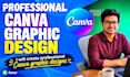 create professional canva graphic designs