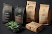 create coffee label and packaging design