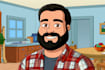 create custom images in the family guy cartoon style