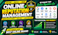 manage your online reputation with ethical reverse SEO, fast ORM reputation