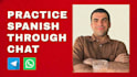 be your native spanish conversation partner