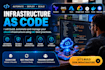 create professional website with infra as code