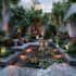 render 2d landscape plan, site plan, and real estate layout