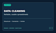 clean deduplicate and standardize your spreadsheet data