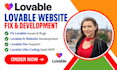 fix lovable, lovable ai website, lovable dev, lovable vibe coding saas mvp