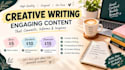 write engaging content, creative writing and edit ai content