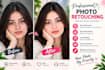 do professional ai photo editing and retouching