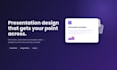 design your pitch deck presentation