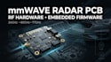 design automotive mmwave radar pcb, rf hardware and embedded firmware