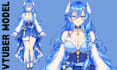 design and rig live 2d vtuber model, 2d vtuber model, vtuber commission