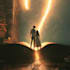 design romantic couple book cover illustration