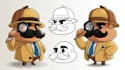 create a unique mascot character for your business