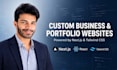build a custom business or portfolio website