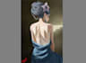 make half body character digital illustration