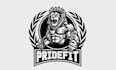 design modern classic bodybuilding service logo