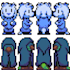draw custom pixel art sprites