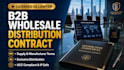 draft b2b wholesale agreement and distribution contract as a lawyer