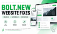 fix and improve your bolt new ai website