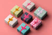 do dieline and custom packaging design with mockup
